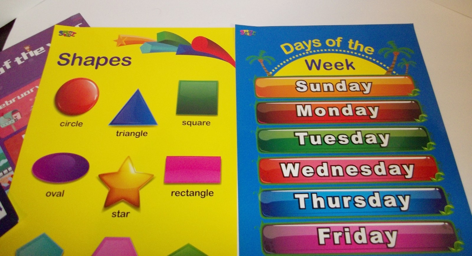 school Educational Learning 11″ x 15.75″ Lot of 10 Posters homeschool daycare