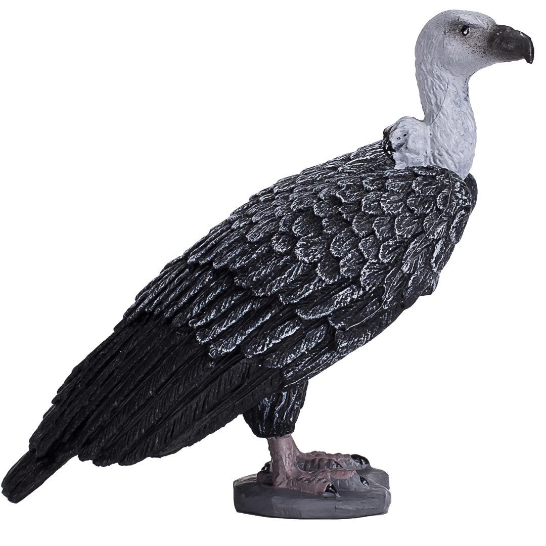 Griffon Vulture Figurine – Small Hand Painted Wildlife & Bird Toy Figure – Mojo