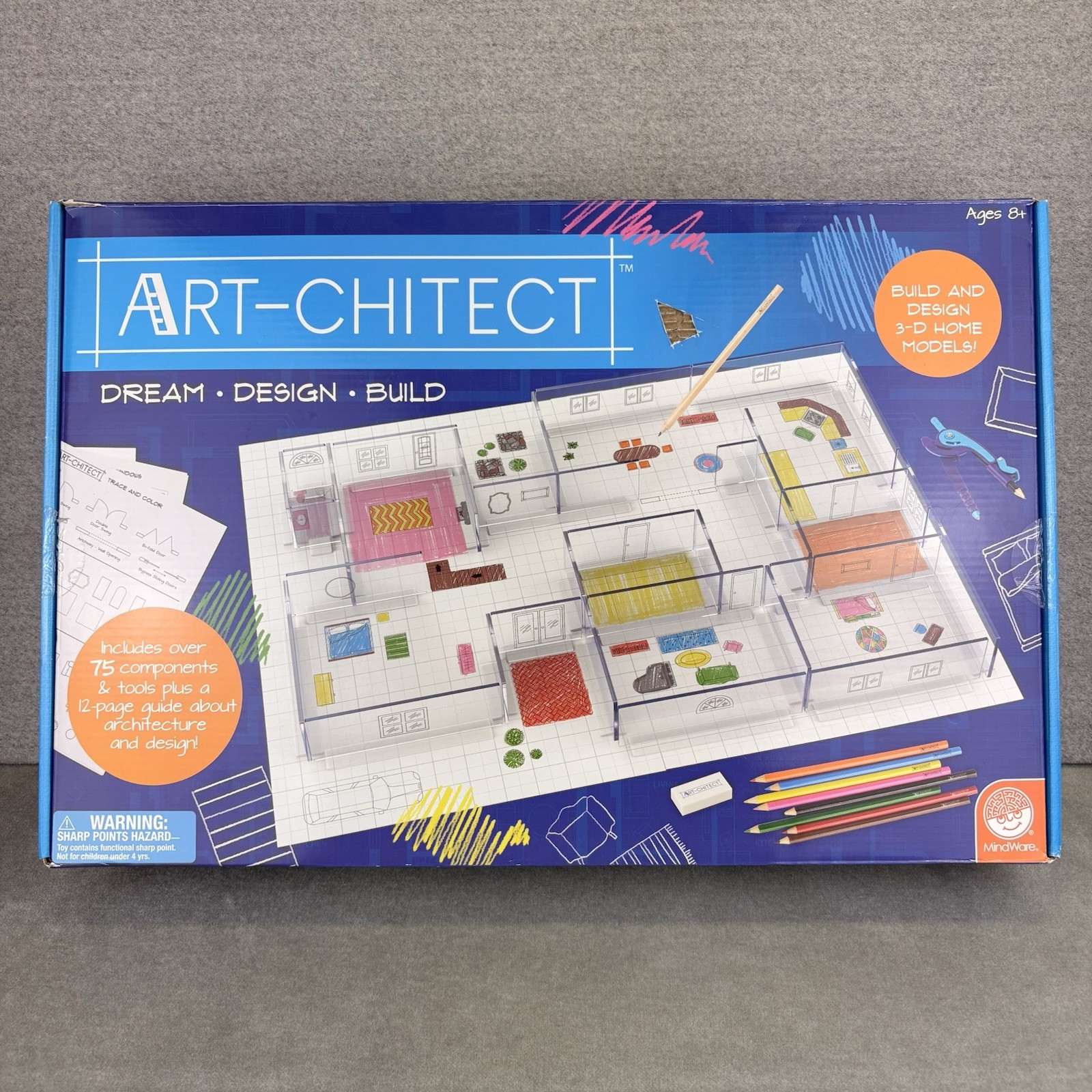Art-Chitect Home Model Building for Kids – 3D Architectural Design Kit for Kids