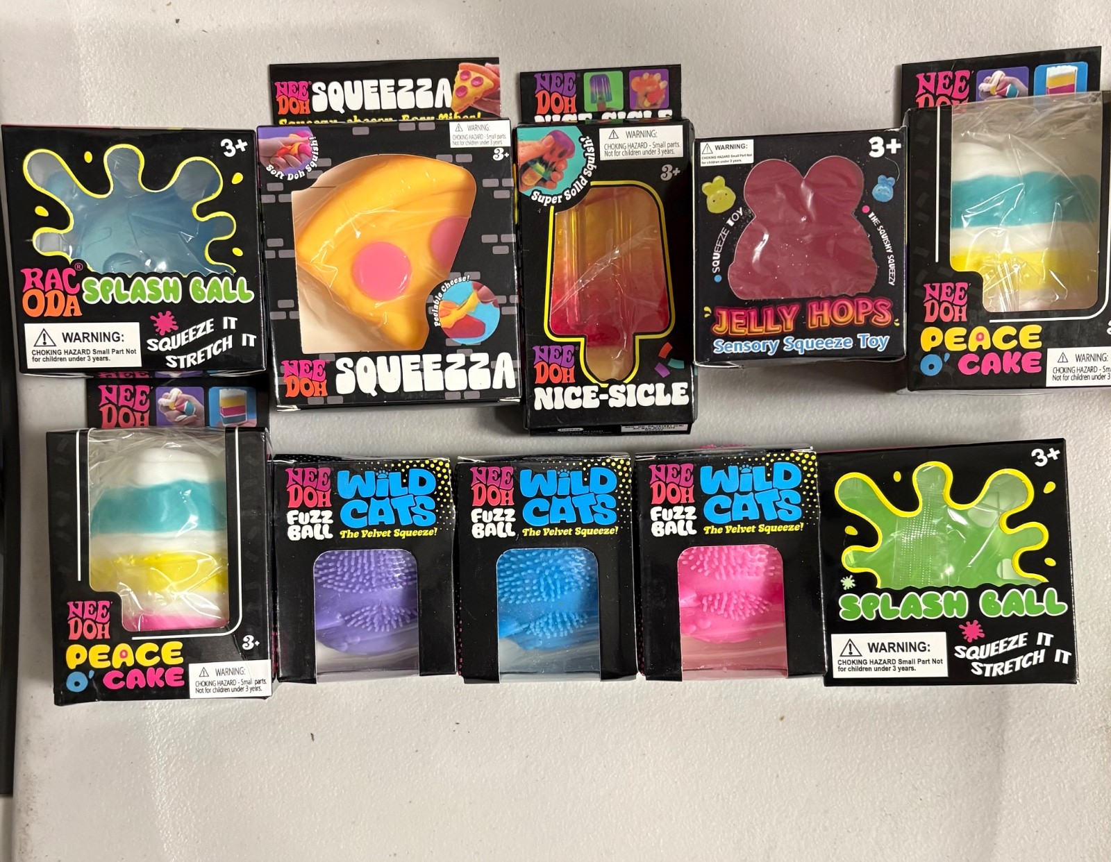 squishy toy lot of 10