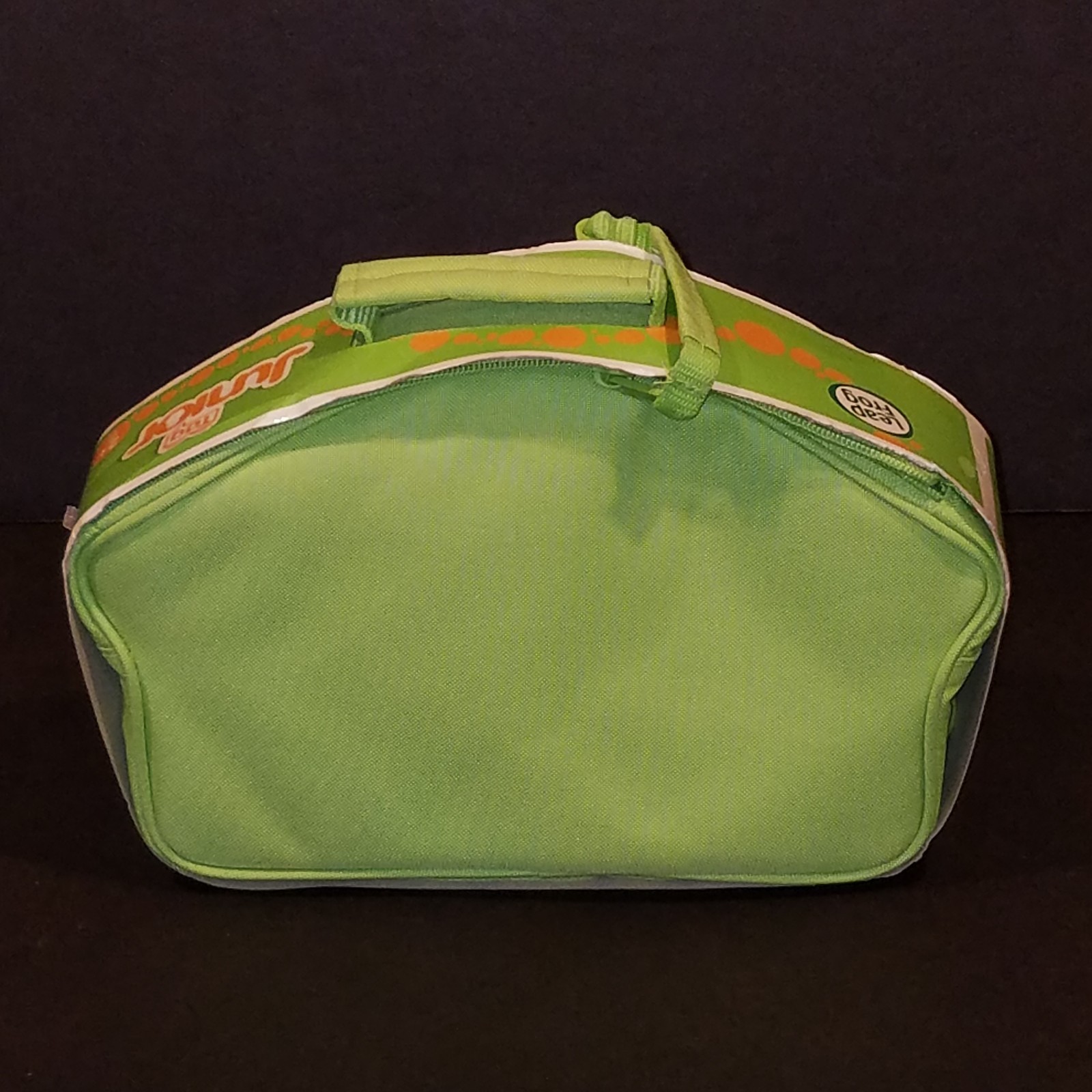 NEW LeapFrog Tag Junior Storage Case Carry Carrying Green Zip Bag Leap Frog Jr