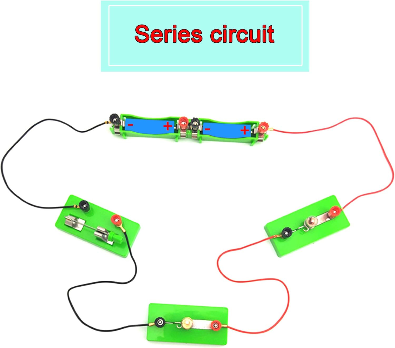 Physics Science Lab Learning Circuit Kit,Electricity Experiment Set,Building Cir