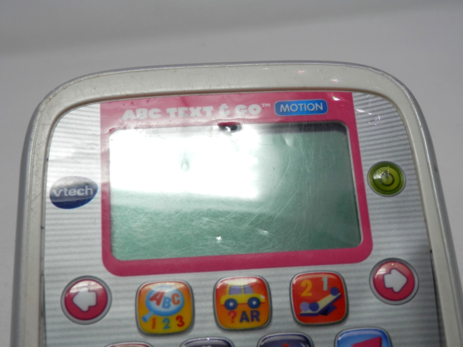 VTech ABC Text & Go Motion Phone Learning Educational Toy Handheld Game Pink