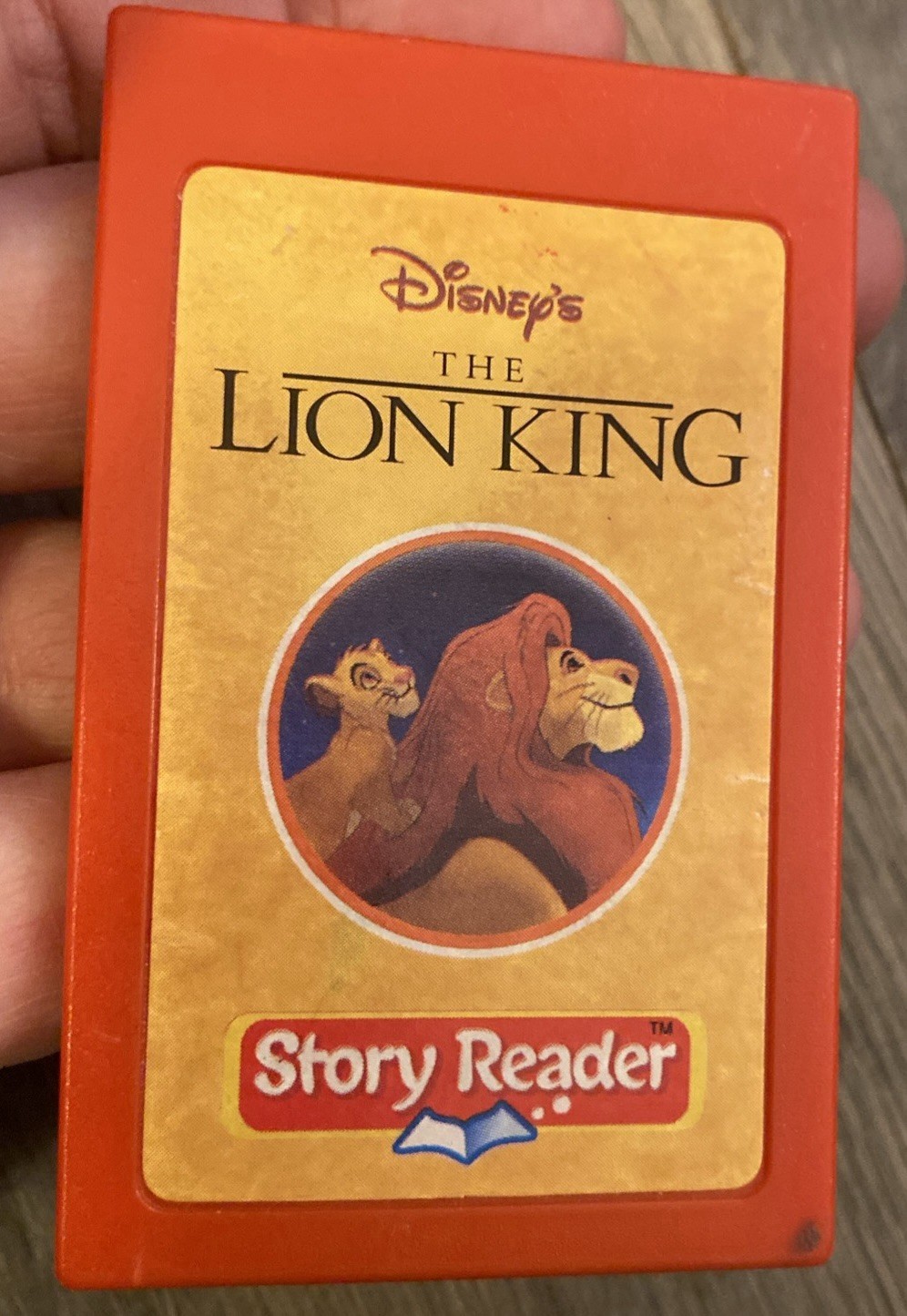 Story Reader Cartridges Lot 3 Disney Pinocchio Little Mermaid Lion King EUC