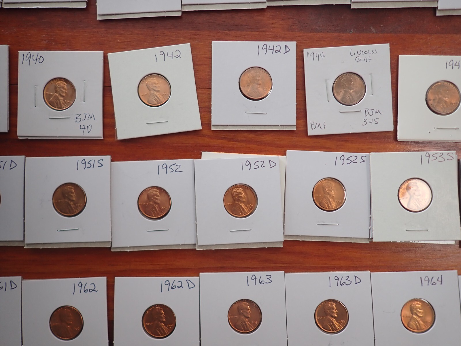 🔥 BU RED Lincoln Penny, Wheat Cent 1909 to 1974 Collection Sale You Choose !