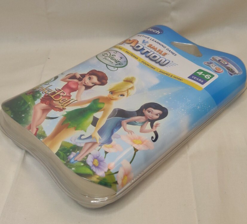 Vtech VSmile Motion Active Learning System Disney Fairies Tinker Bell New in Box