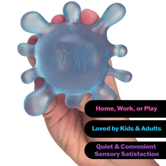 NeeDoh SPLOOT SPLAT BLUE Sensory Squishy Fidget Toy BRAND NEW, 100% Authentic