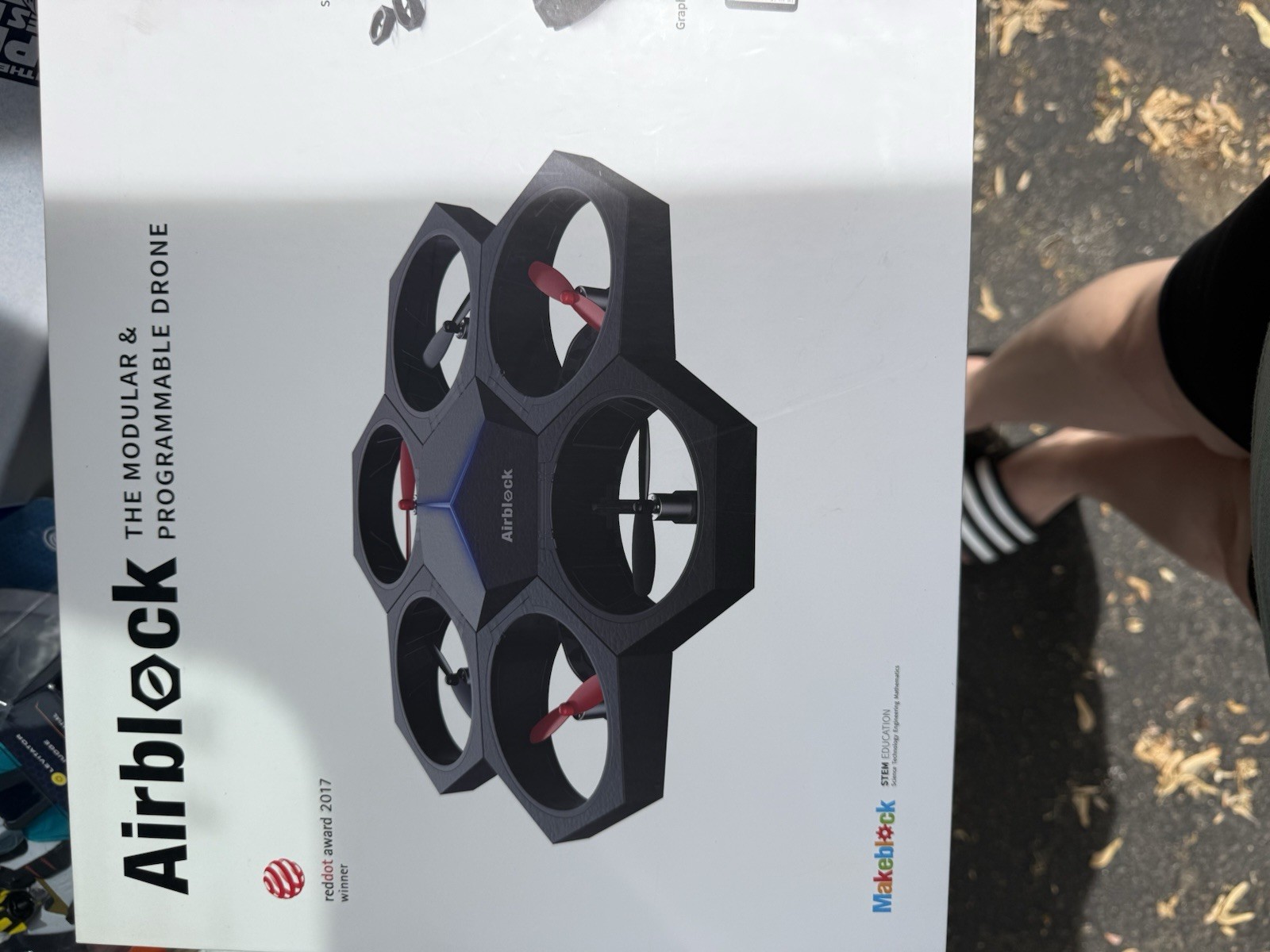 Makeblock Airblock Modular Programmable Drone Hovercraft