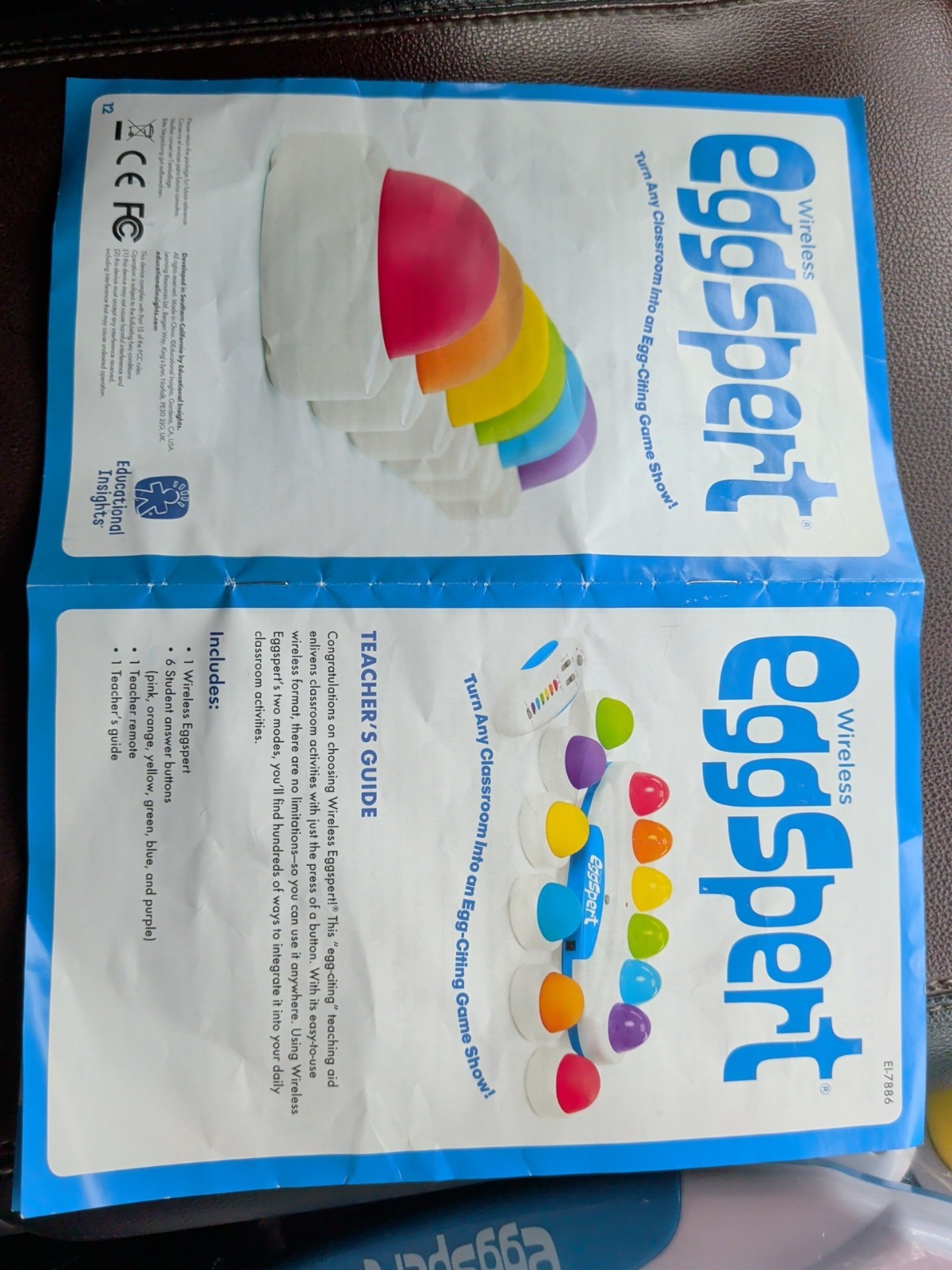 Educational Insights Wireless Eggspert Classroom Management Games Teachers Math