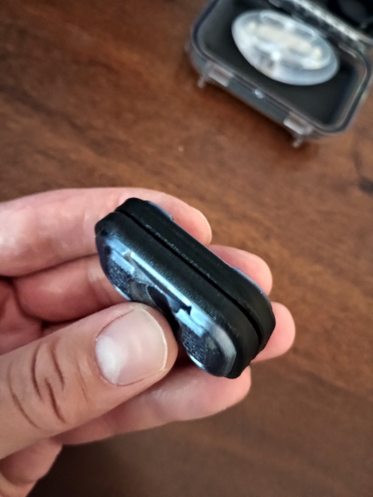 Fidget Slider Metal Trackless EDC Stress Relief Push Card for ADHD