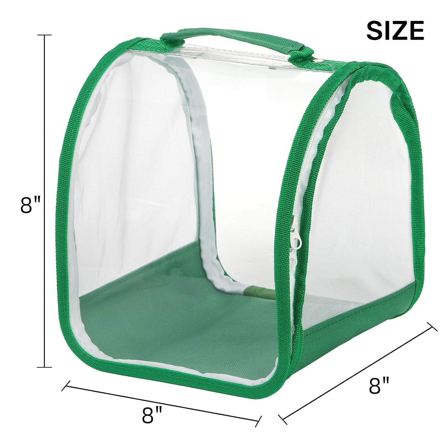 2 Pack Monarch Butterfly Collapsible Insect Mesh Cage Habitat Small 8 Inch Cage