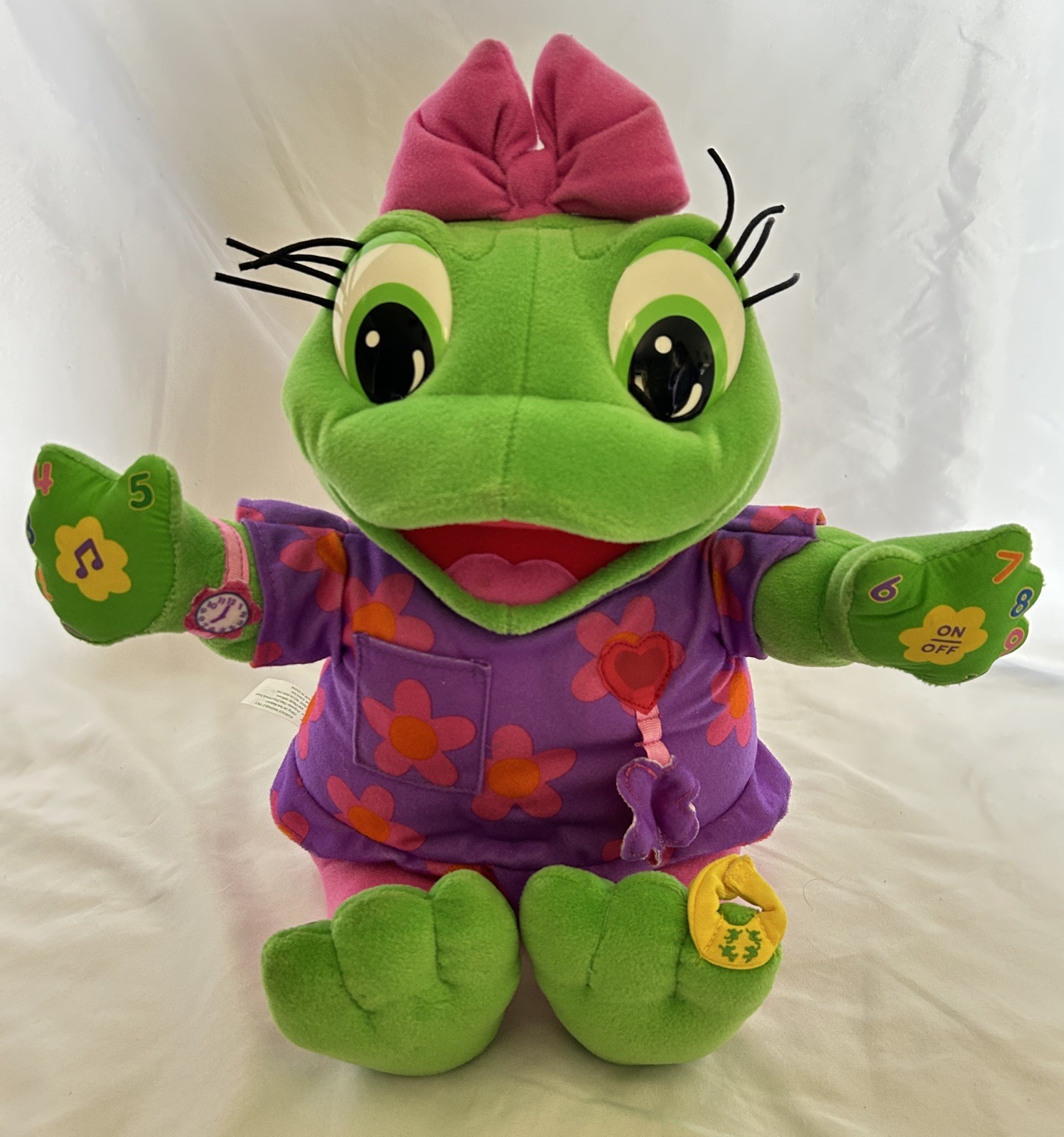 Leap Frog LOVABLE LILY Musical Talking & Singing Educational Plush Doll – WORKS