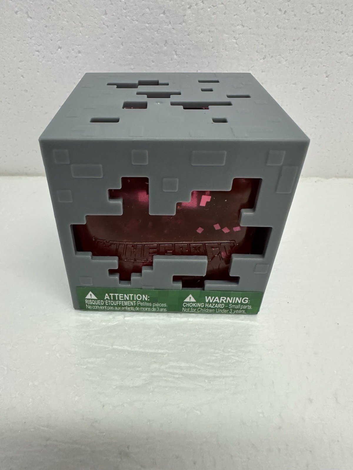 Minecraft Jelly Cube Squishy – NEW Satisfying Sensory Stress Relief Toy -Red