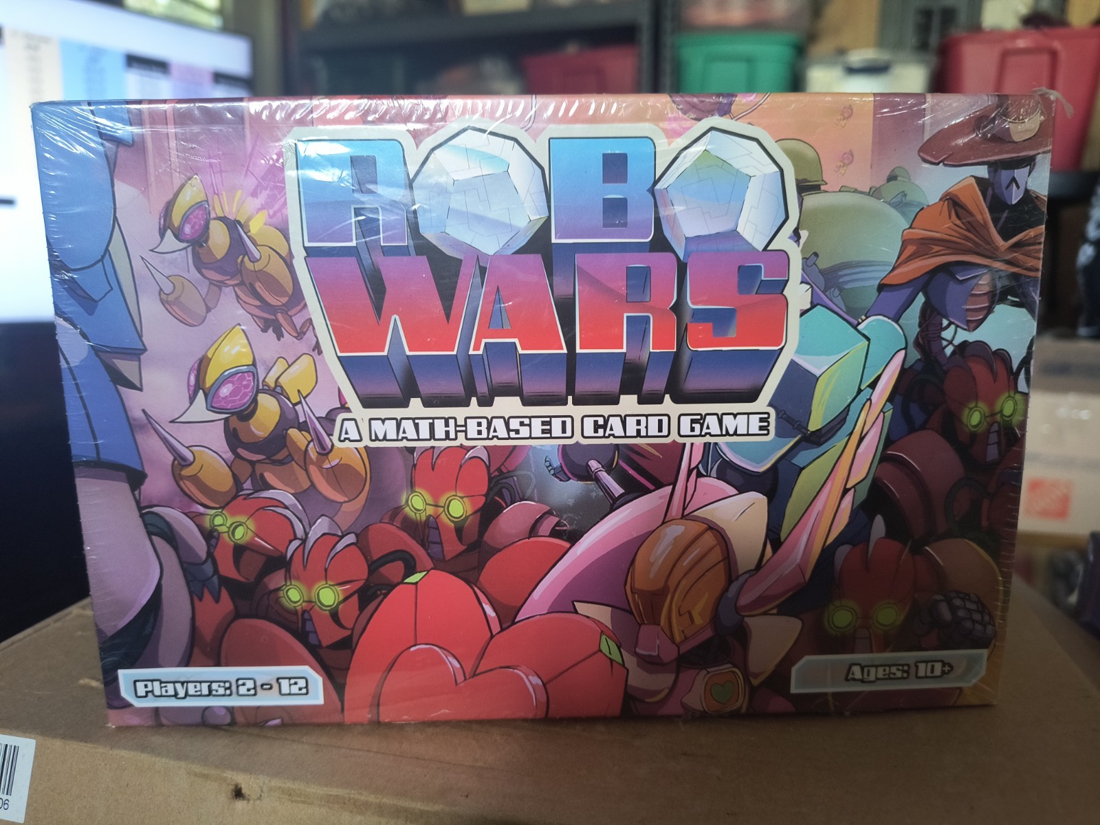 Autum Robo Wars: A Math-Based Card Game Educational Strategy 2-12 Players Sealed