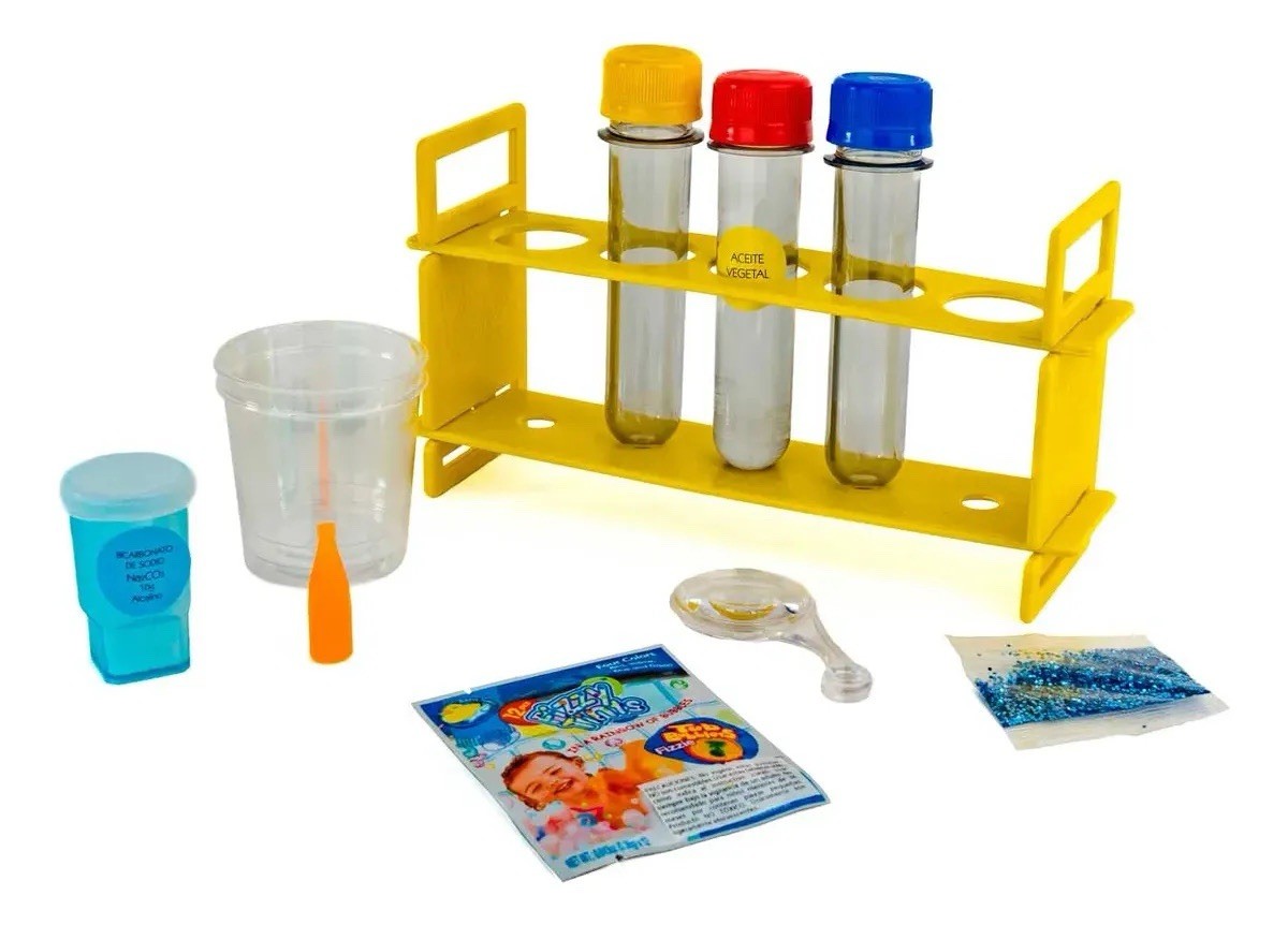 Mexican Toy Mi Primer Laboratoria Quimica Lab Chemistry Set Made In Mexico