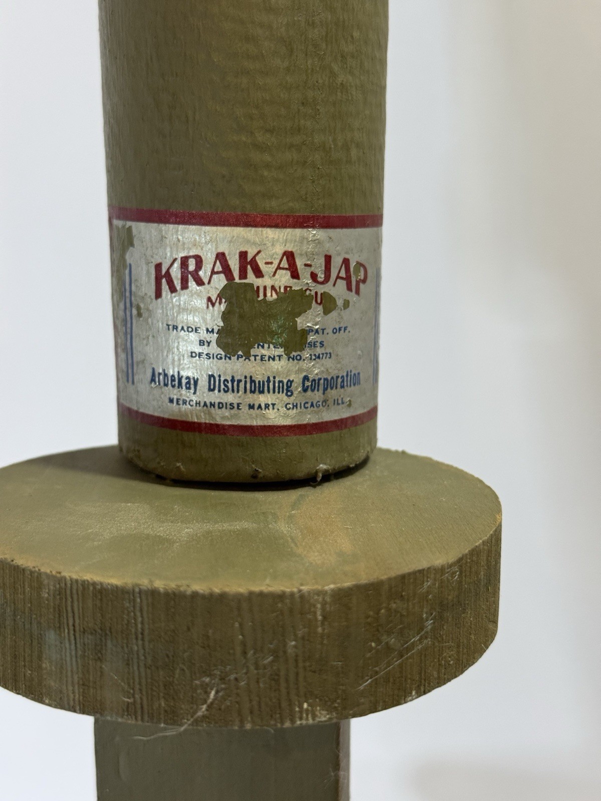 Replica British 2” Mortar ‘Krak -A-Jap”