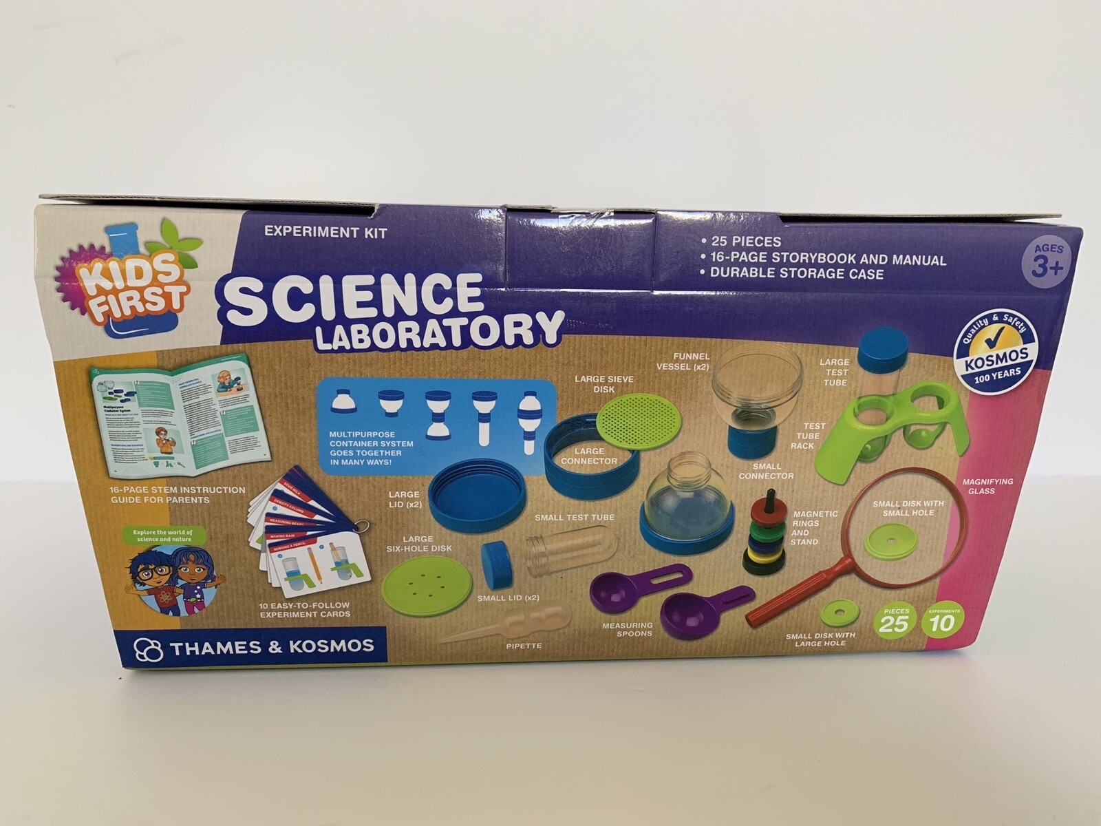 Thames & Kosmos Kids First Science Laboratory Experiment Kit New Ages 3 and Up