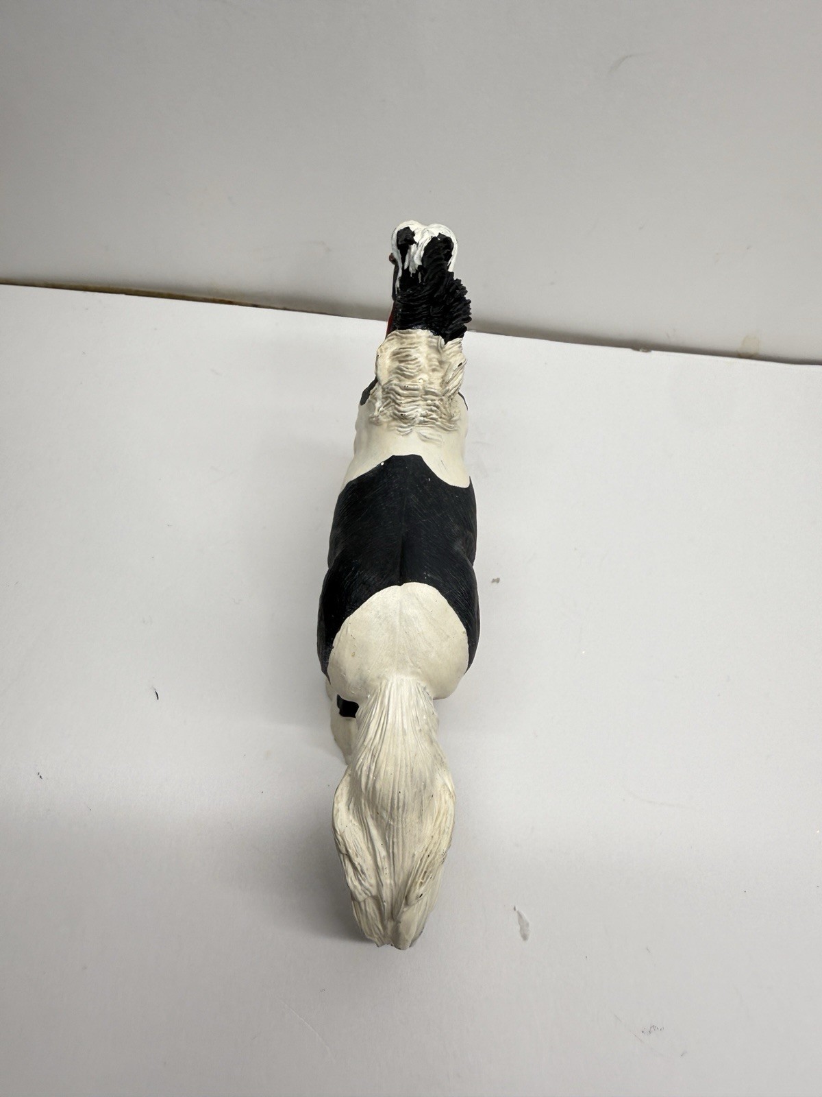 Safari Ltd Horse Streaming Light 2010 Figure White Black Figurine 6″