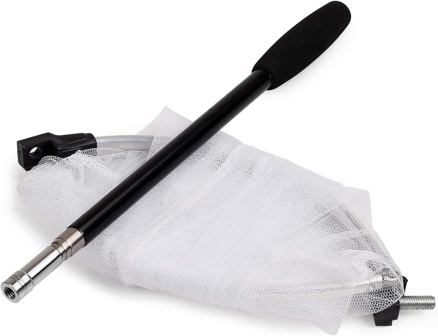 Insect and Butterfly Net with 12″ Ring, 24″ Net Depth, Handle Extends to 59 Inch