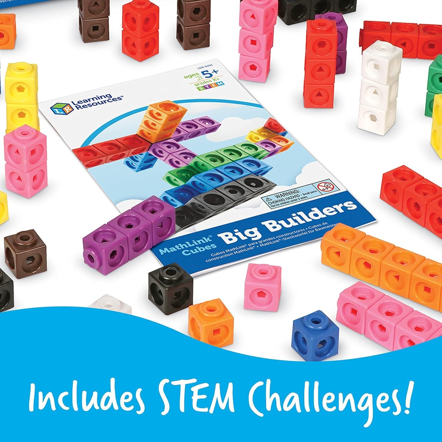 Colorful Math Manipulatives – Building Blocks for Kids