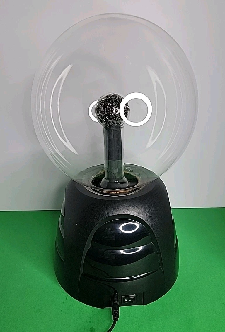 Spencers 8″ Plasma Ball Touch Sensitive Globe Light Lamp Sphere & Power Supply