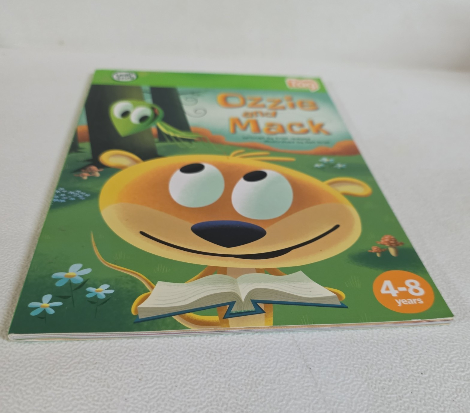 Leap Frog TAG Reading System Book OZZIE and MACK 4-8 Years G-VG