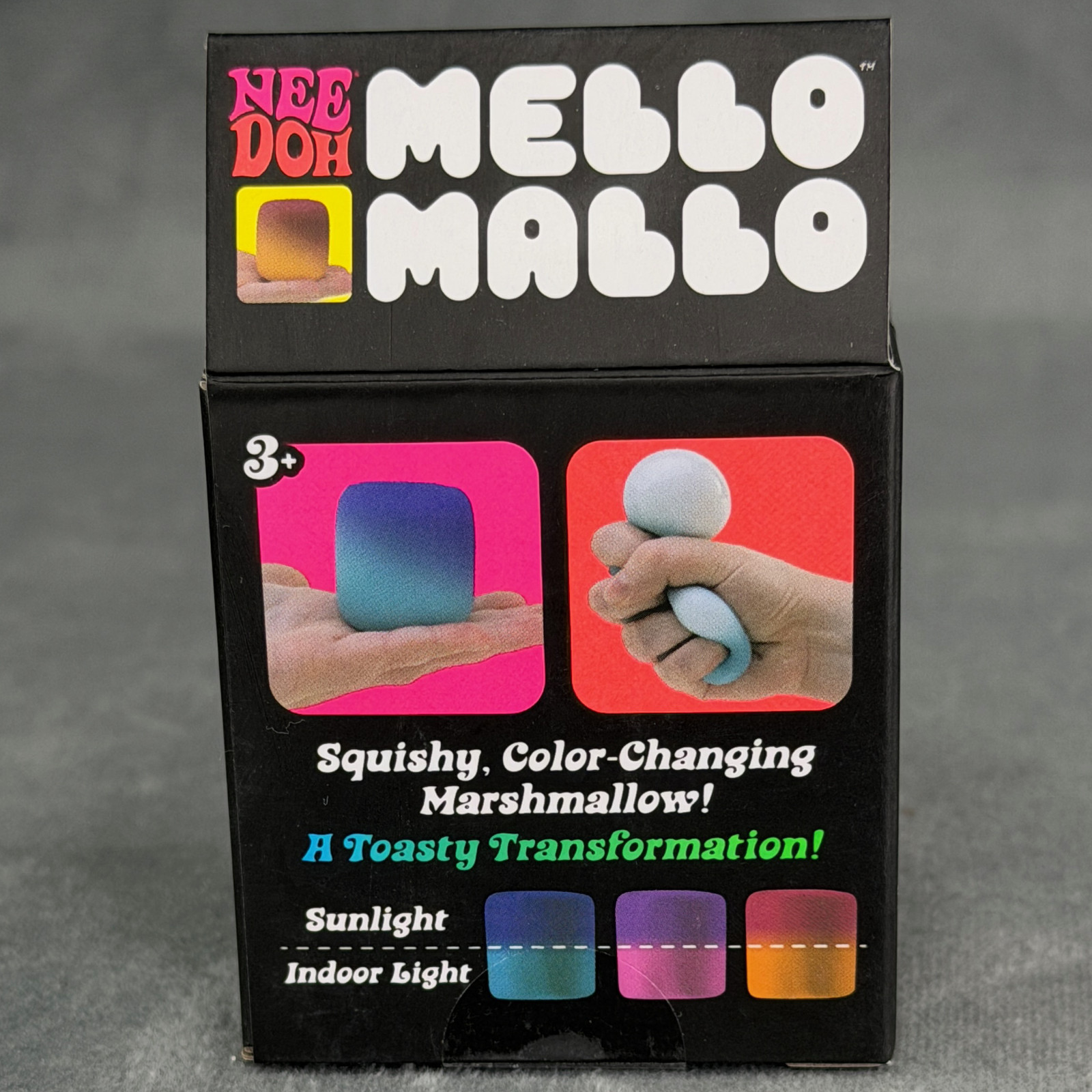 NeeDoh MELLO MALLO (YELLOW) VIRAL SQUISHY TOY! SCHYLLING / NEW / AUTHENTIC‼️