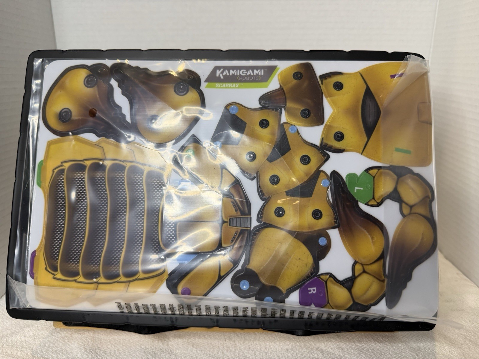 Kamigami Robots Scarrax Robotic Scorpion STEM Building Kit Open Box Unassembled