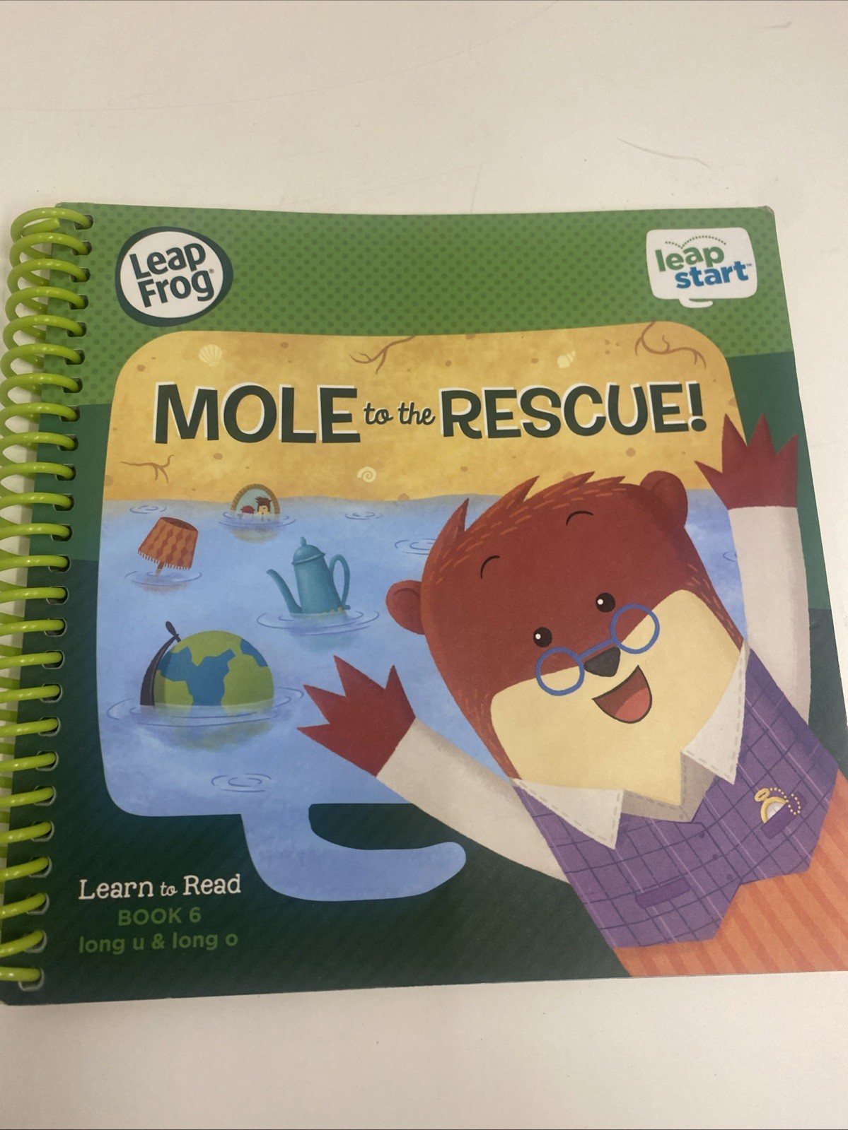 LeapFrog LeapStart Learn to Read Volume 1 Book Lot 1–6 Interactive Phonics Vowel