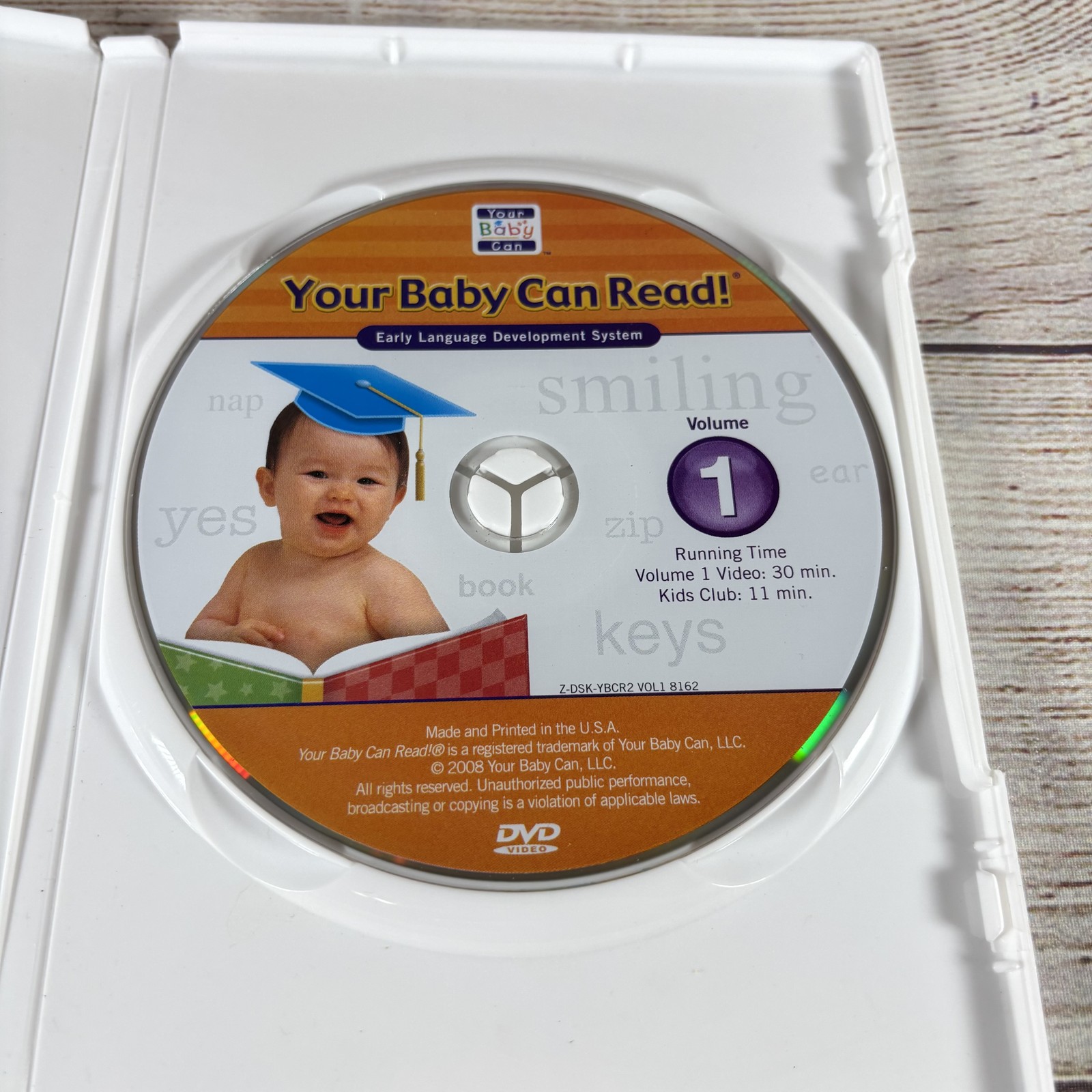 Your Baby Can Read! Early Language Development System 3-DVD Set Starter Volume 1