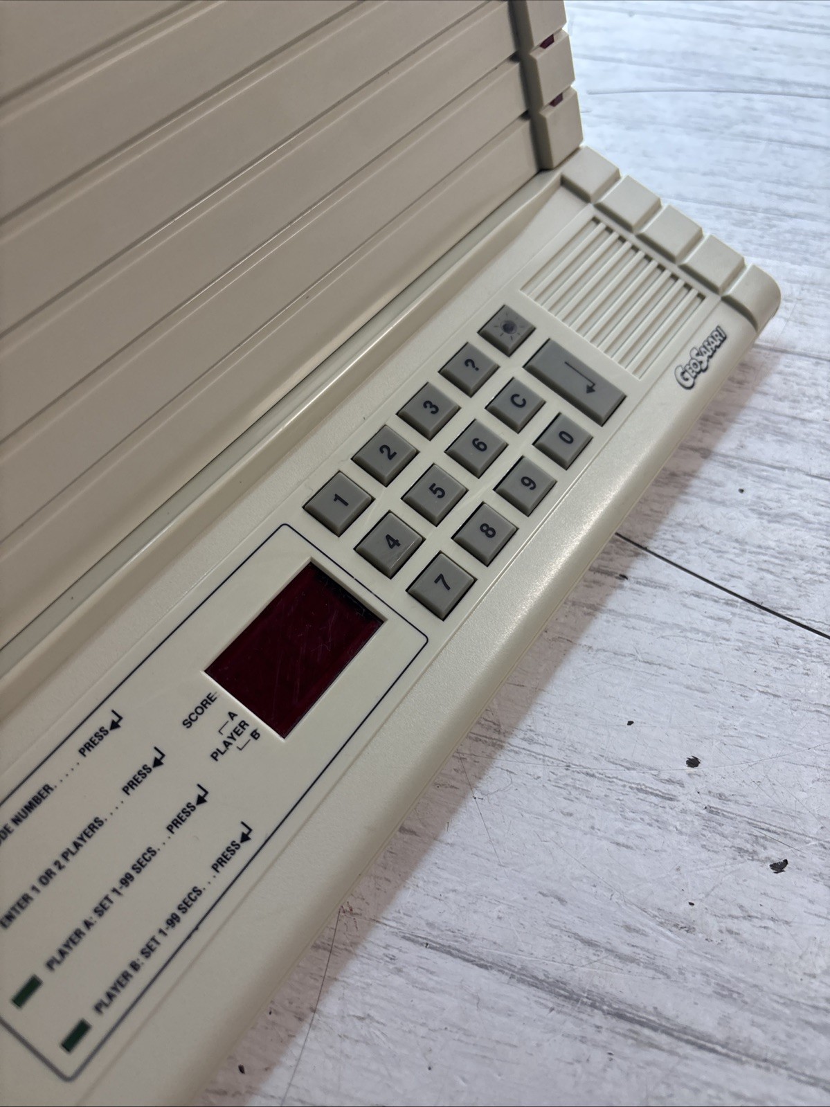 RARE Vintage GeoSafari EI-8700 Electronic Learning Game – Working