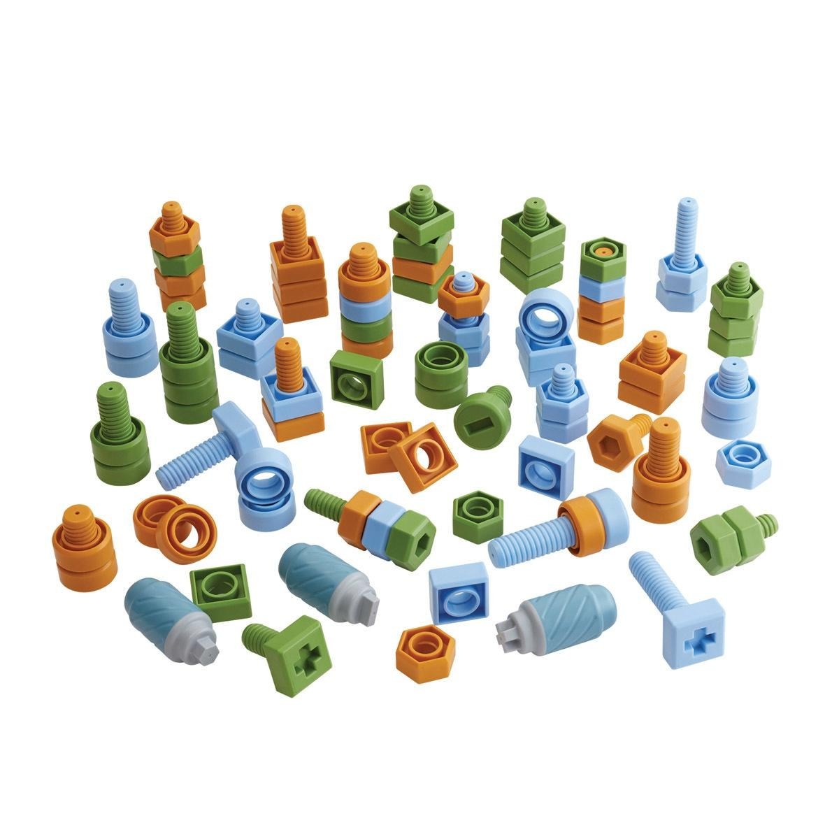 Kaplan Early Learning Twisty Tools – Nuts and Bolts Set – 84 Pieces