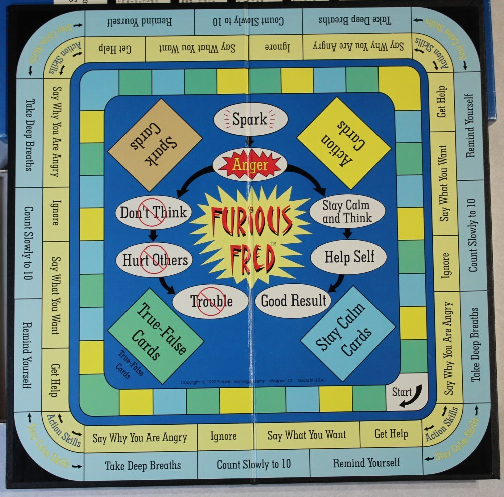 Homeschool Franklin Learning System Furious Fred Gr 2-5 Interactive Board Game