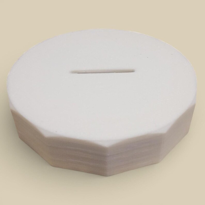 Coin Slot Lid for Mason Jars – Turn Any Jar into a Coin Bank – Regular & Wide