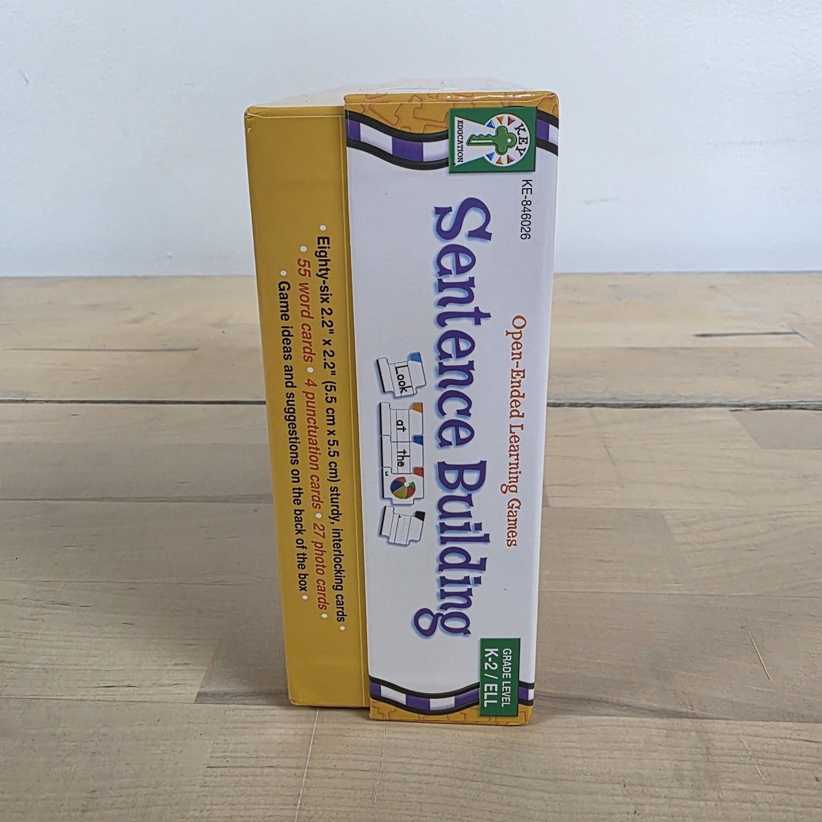 Sentence Building Key Education Grade Level K-2 ELL 86 Cards Stimulate Teachers
