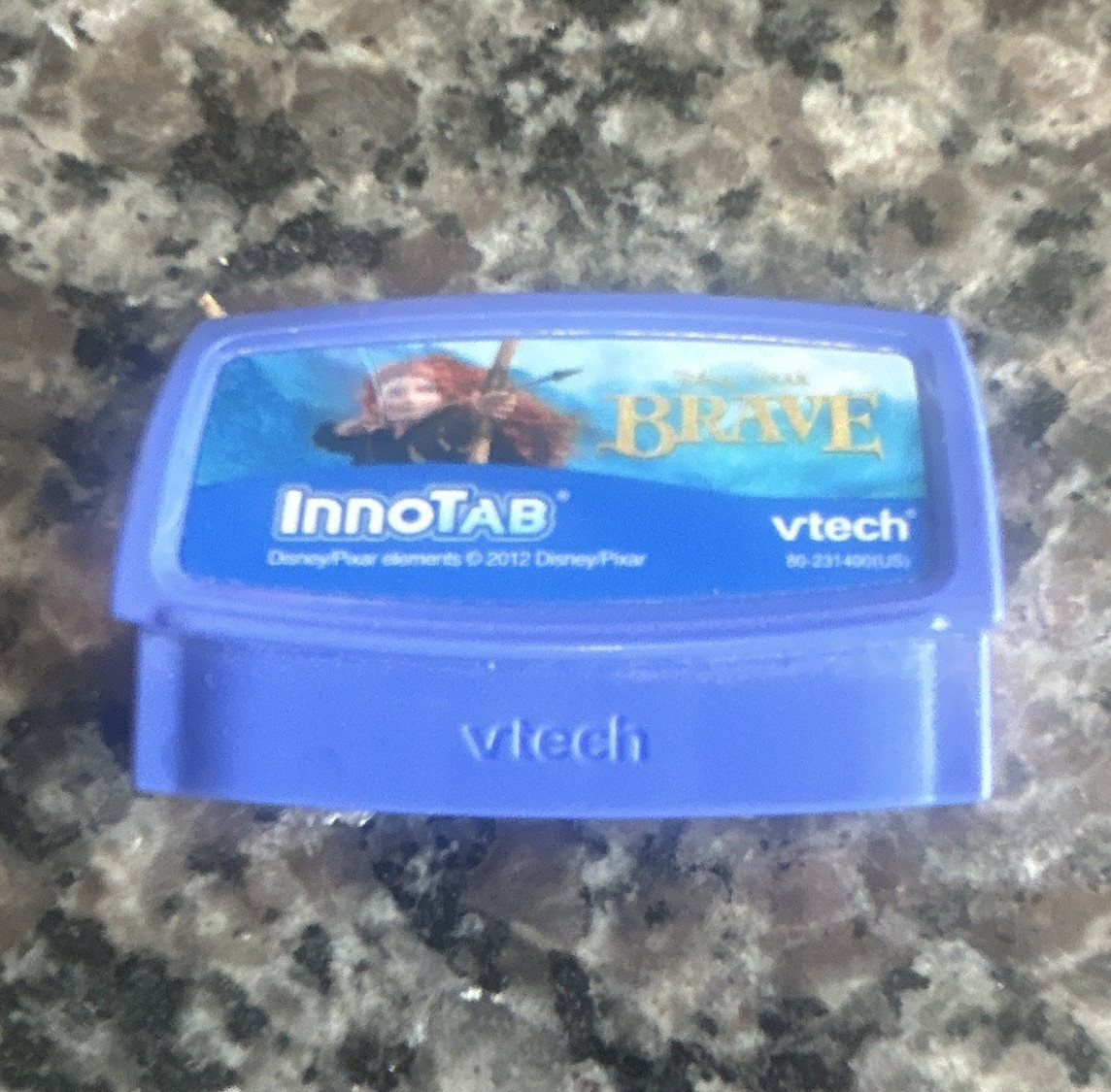 VTech InnoTab Disney Pixar Brave Game Cartridge Ages 4-7 2012 MPN 80-231400