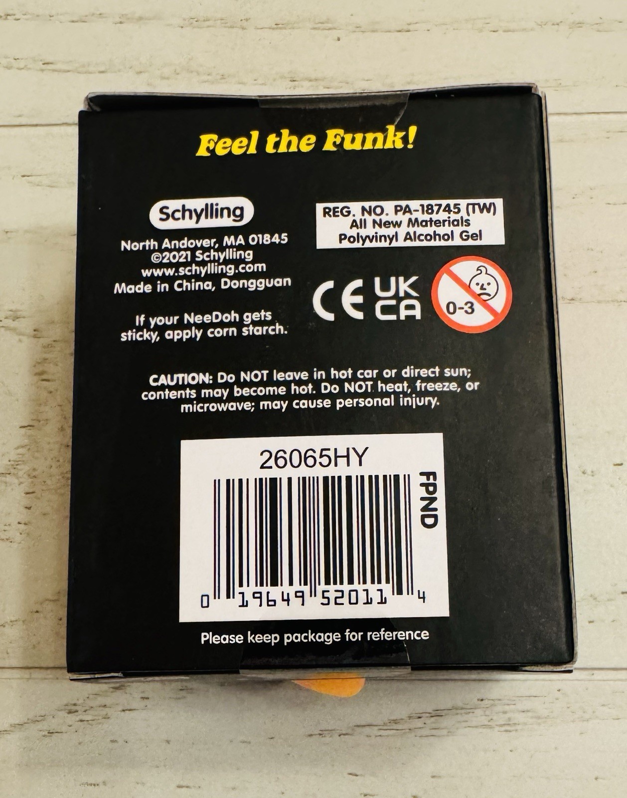 NIB Sealed Needoh Funky Pup Orange – Squishy Stress Relief Toy Schylling
