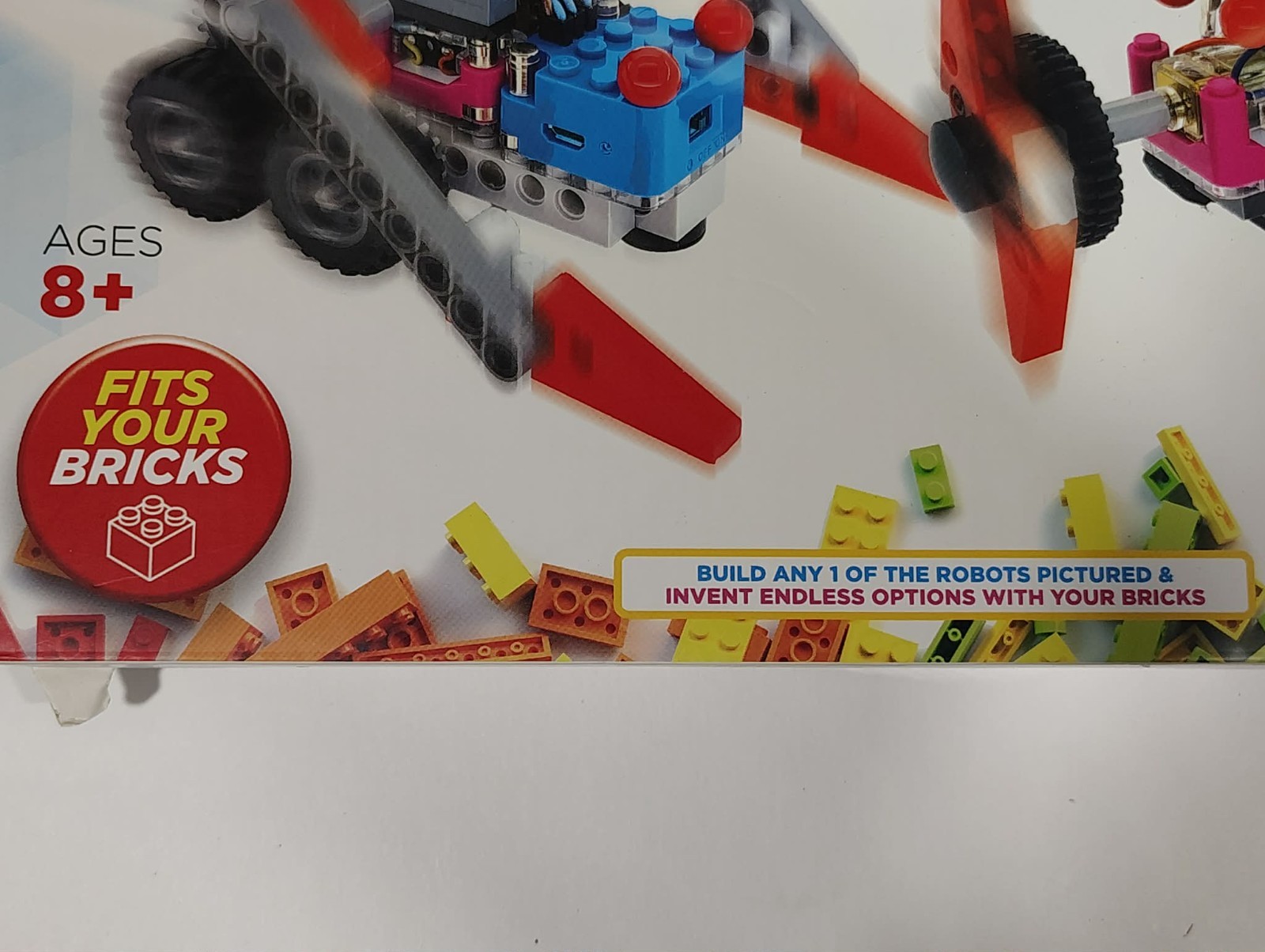 Circuit Cubes Robots Roll Build Bluetooth APP powered Vehicles Kit 165 parts NEW