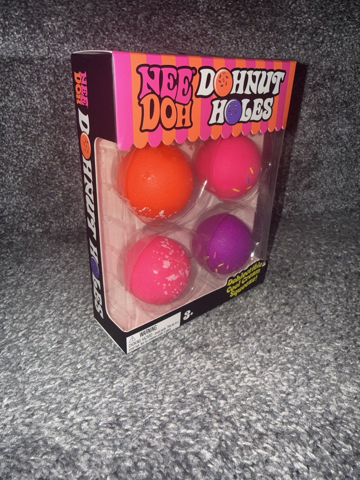 NeeDoh Donut Holes 4 Pack