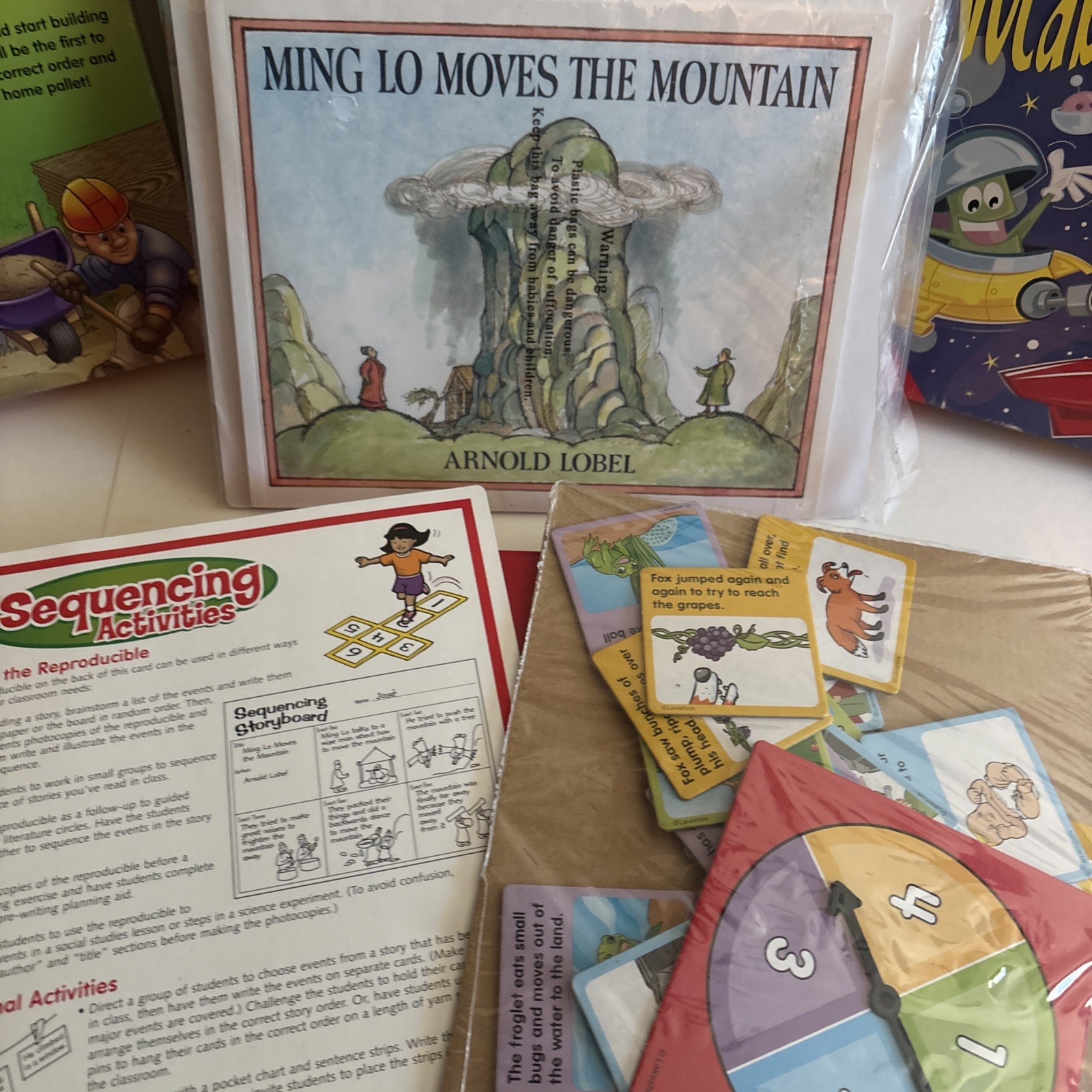 Learning Well Lakeshore Activity Set Lot Of 7 Games 2-3.5 Homeschool Education