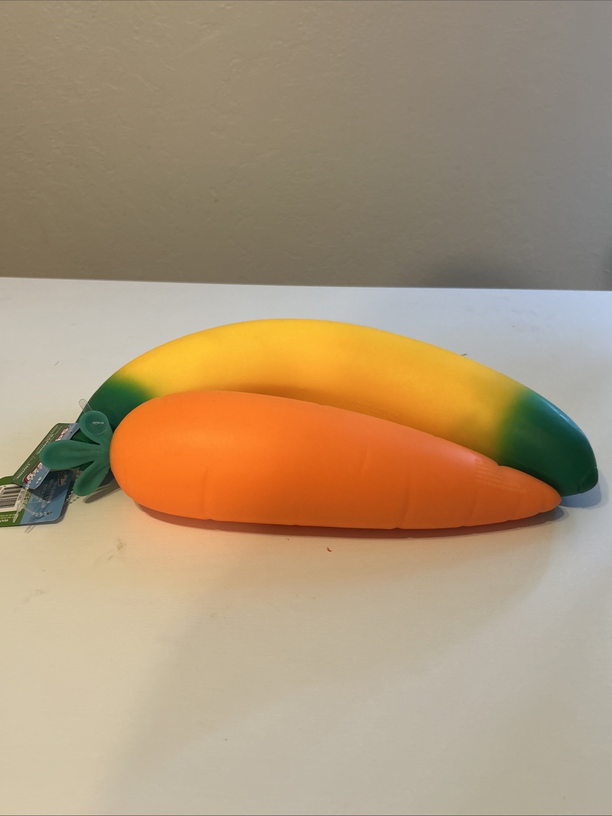 Sunny Days Jumbo Squeeezey LOT OF 4 Cheese, Banana, Butter ,carrot