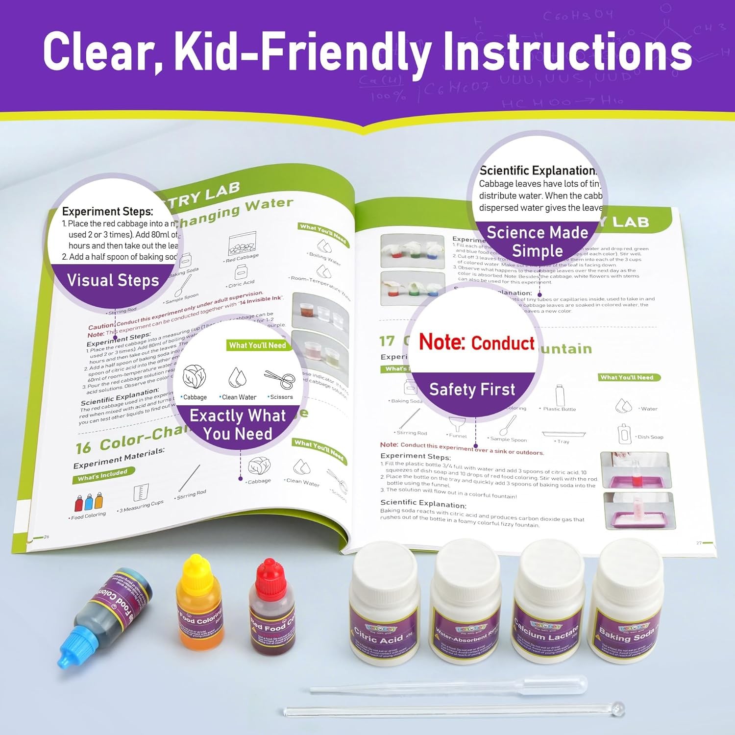 Science Kits for Kids 105 Experiments Educational Toy STEM Toys for Boys Girls