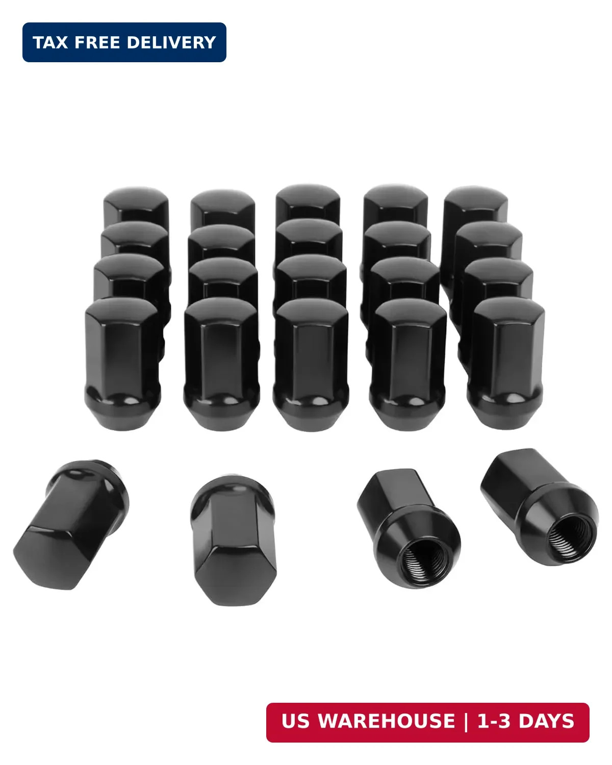 M14x1.5 OEM Lug Nuts Replacement for Chevy GMC Silverado Sierra 1500 Tahoe | 14x