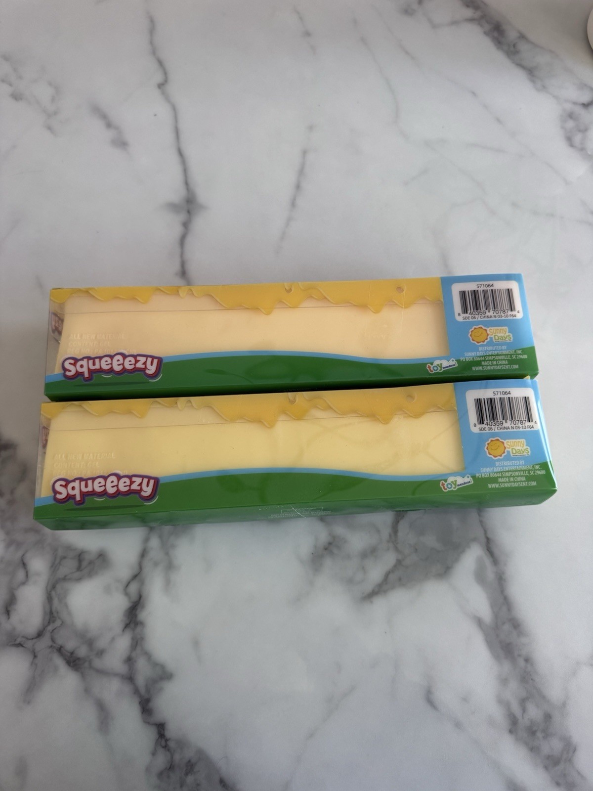 Sunny Days Squeezy Butter Squishy – 2 pack Sensory Stress Relief Squeeze