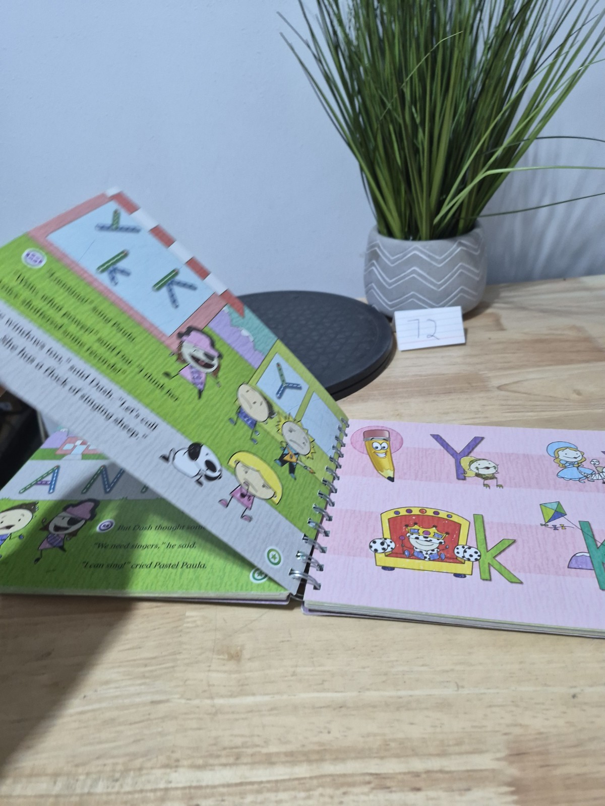 LeapFrog LeapReader Book Learn to Write Letters with Mr. Pencil PAGES RIPPED OUT
