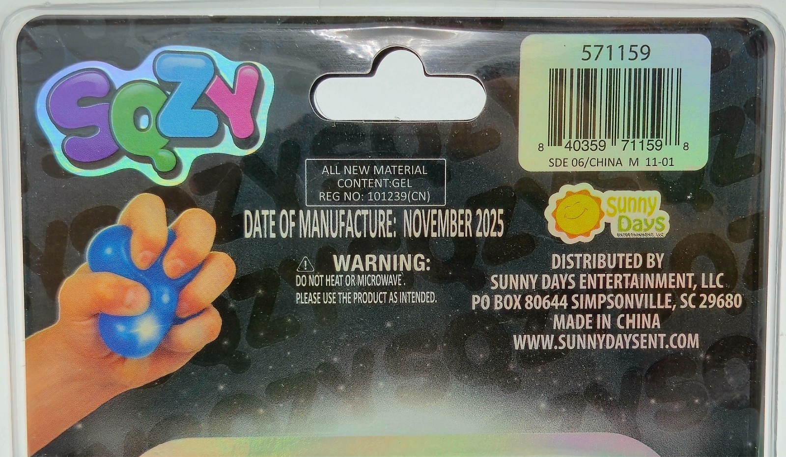 NEW! Sunny Days | SQZY-EXTREME SQUEEEZY-RARE VIRAL | LIMITED STOCK-SHIPS FAST