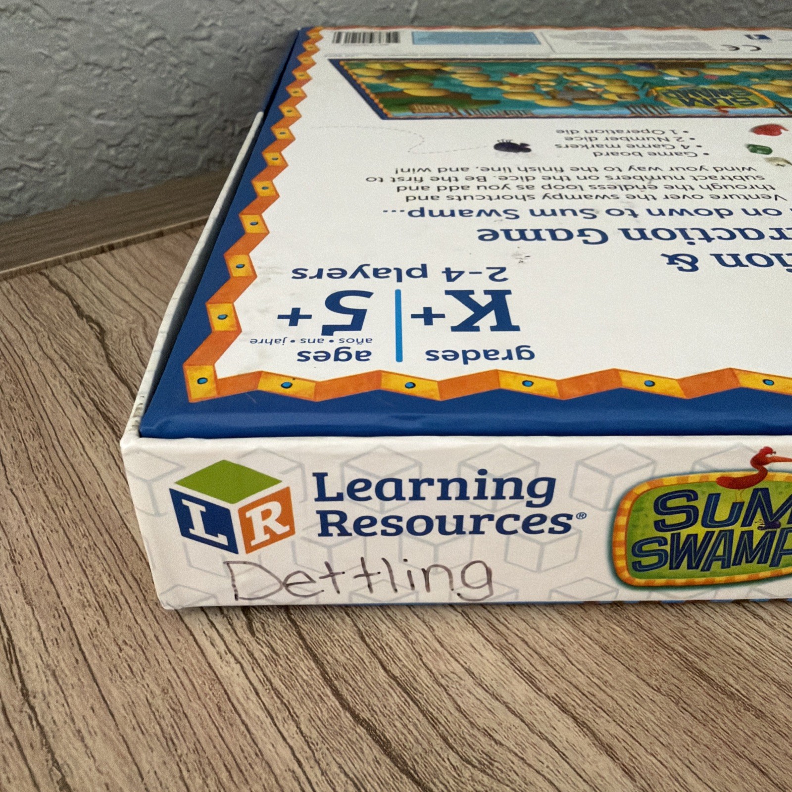Sum Swamp Addition & Subtraction Game Learning Resources Math Board Game Ages 5+