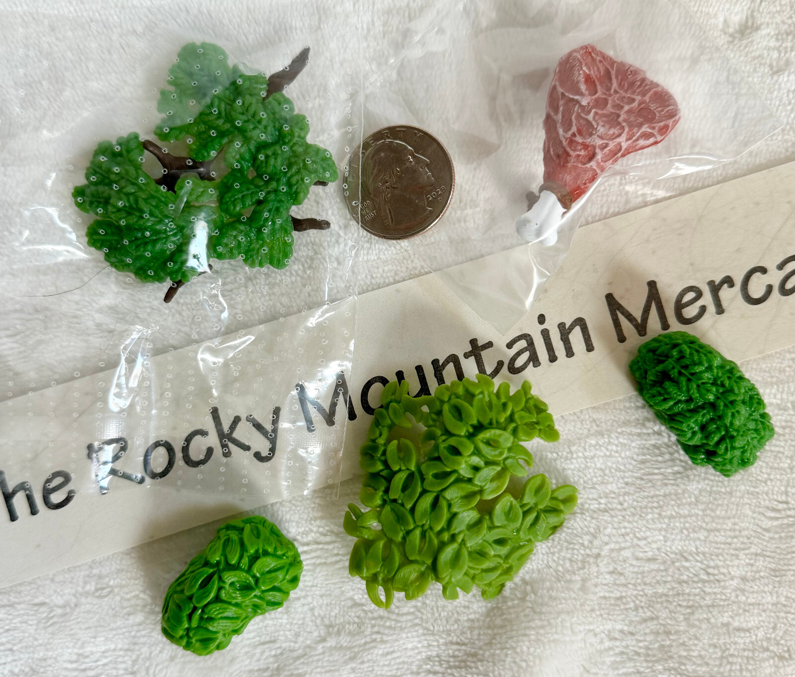 Schleich Lot of 5 ZOO WILDLIFE ANIMAL FOOD New Custom Bundle USA SELLER