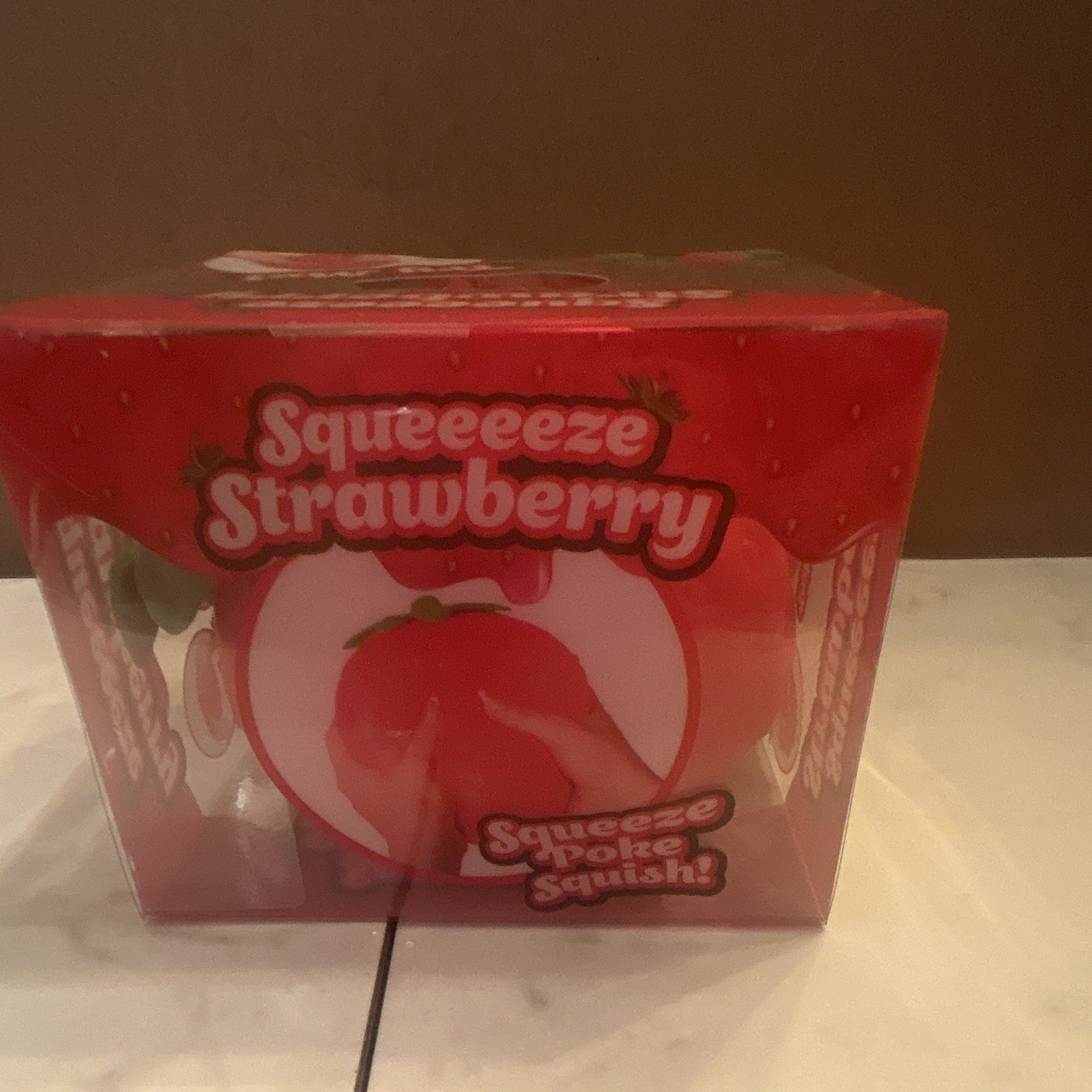 Sunny Days Entertainment Strawberry Squish 🍓 Squeeeze Toy❤️