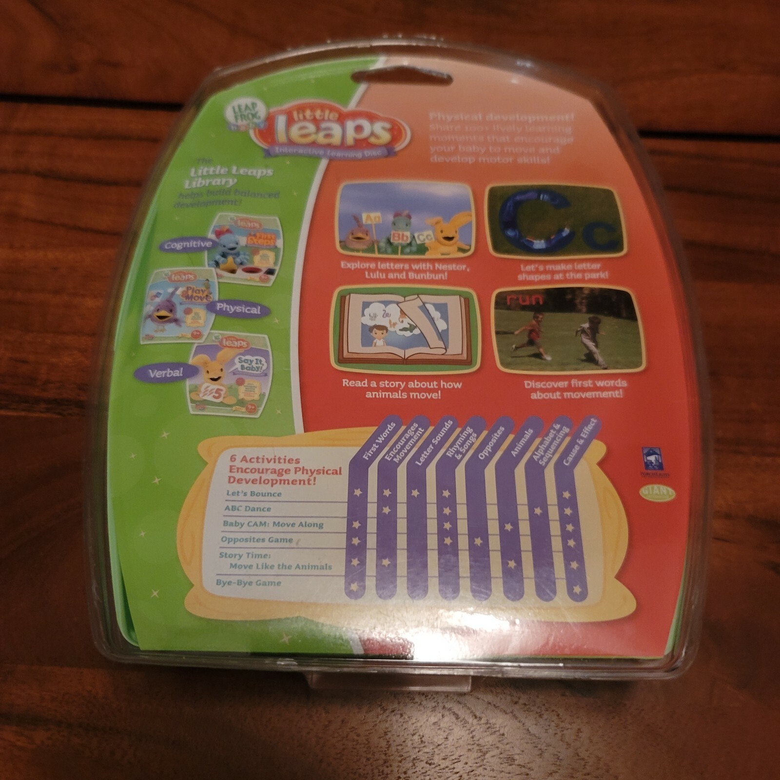 Leap Frog Baby Little Leaps Play & Move First Steps Winnie Pooh Lot of 3 New